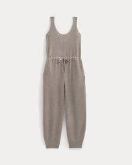 Cashmere Lounge Jumpsuit | Oatmeal