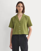 Cotton Gauze Resort Shirt | Mayfly