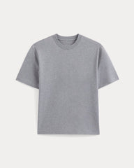 Archive Relaxed-Fit Cotton Crew | Vintage Heather Grey
