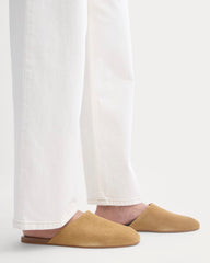 Glove Mule Slipper | Sand Suede
