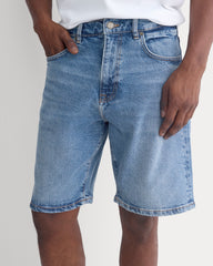 Denim Jort | Light Indigo