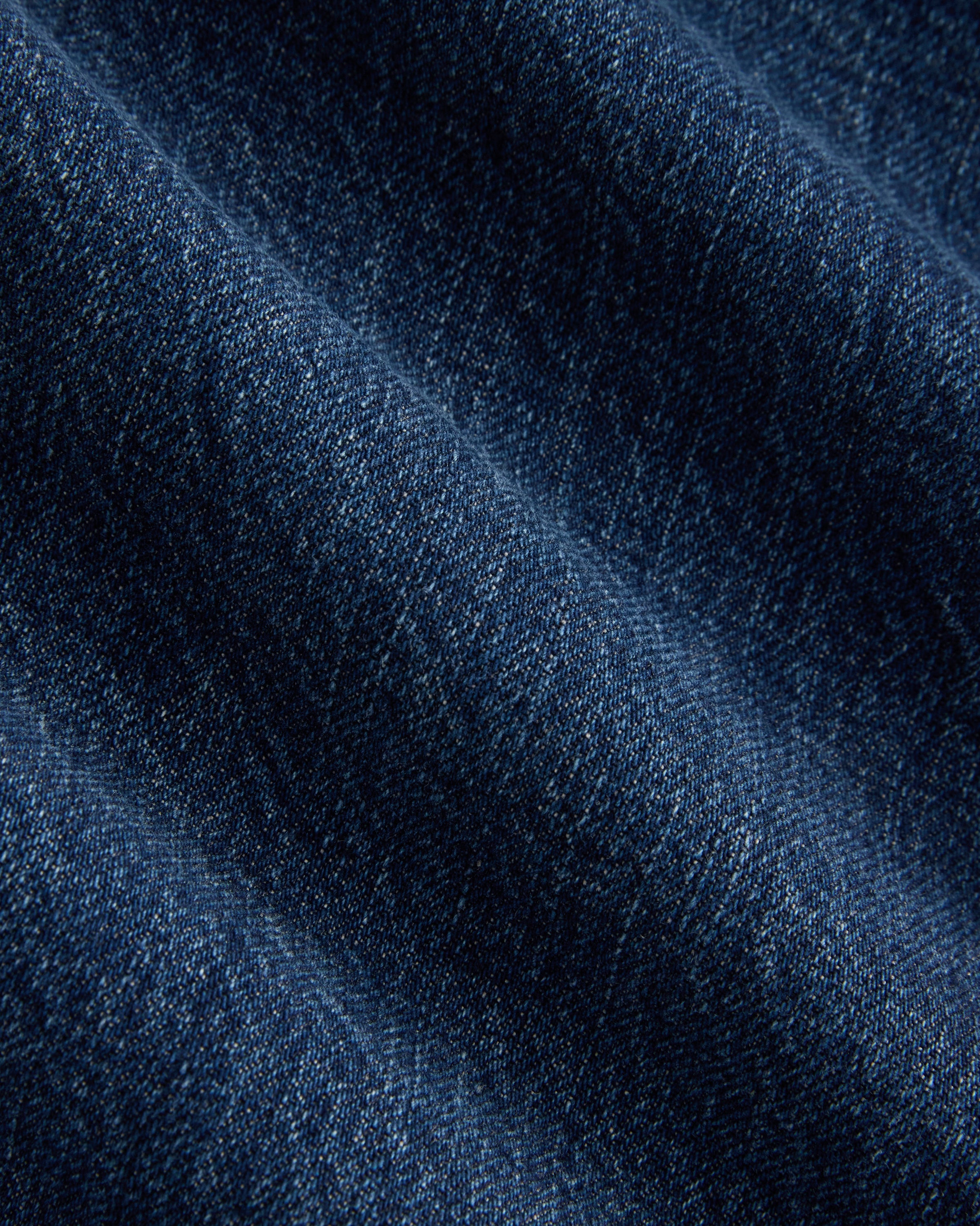 Lightweight Denim Resort Shirt | Medium Indigo