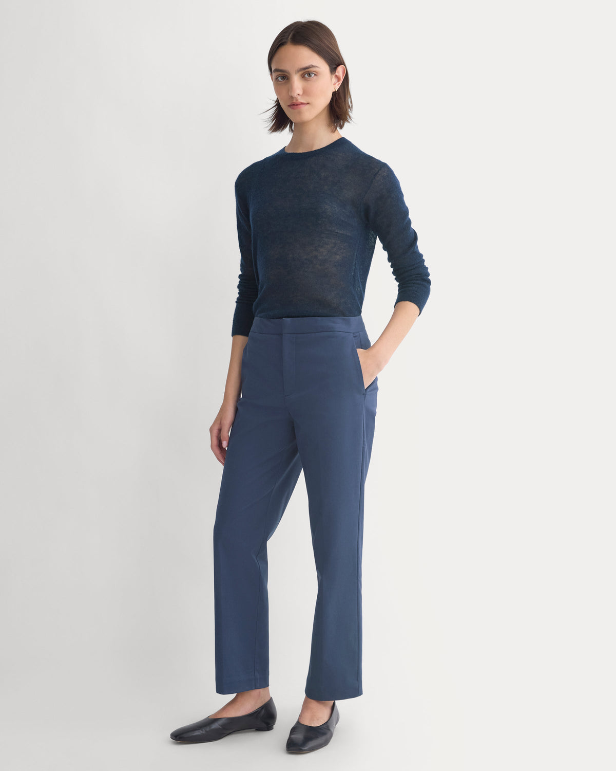 Cigarette Pant | Navy