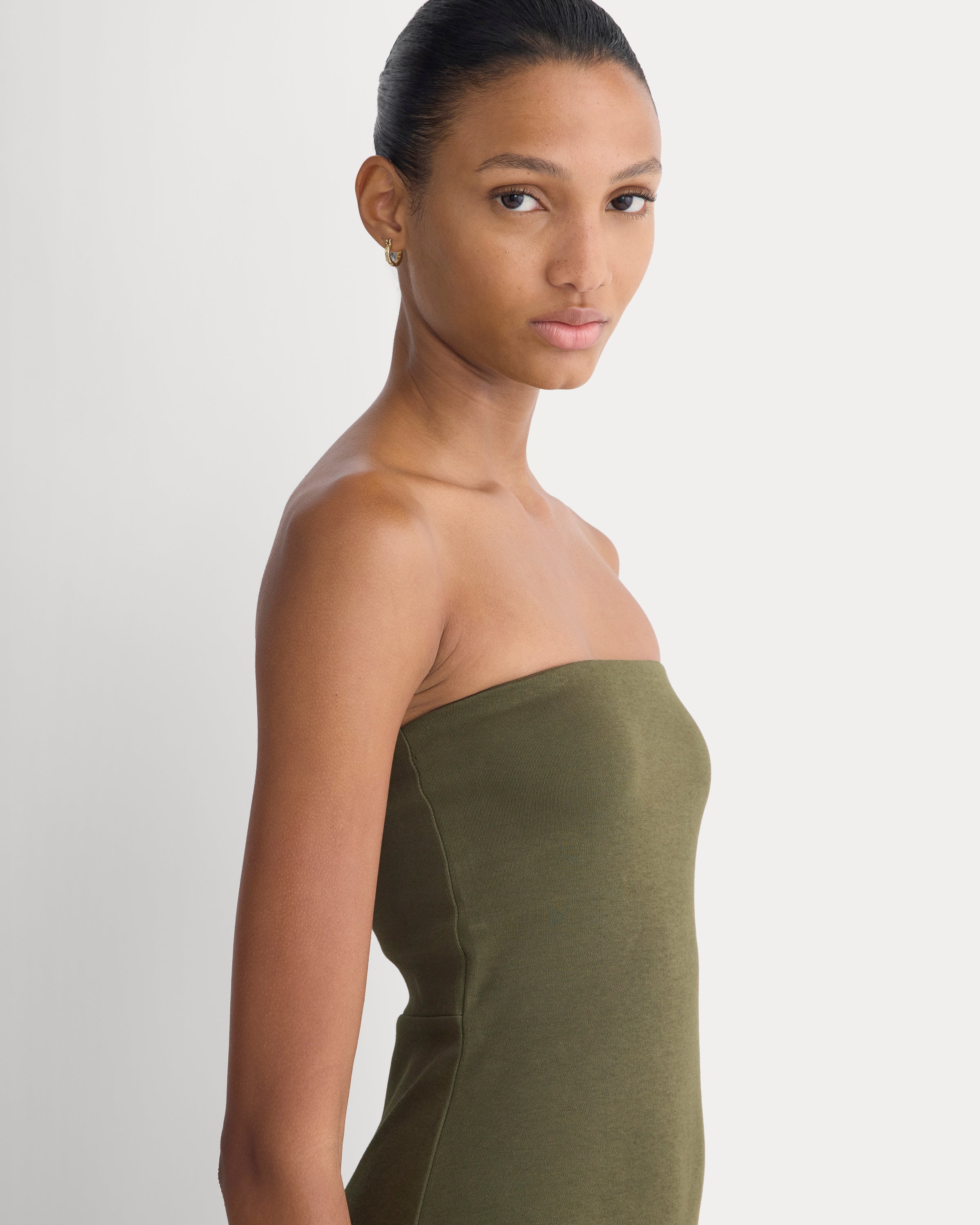 Form Tube Dress | Olive Night