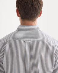 Lightweight Slim-Fit Oxford | Brown