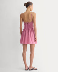 Gauze Smocked Mini Dress | Heather Rose