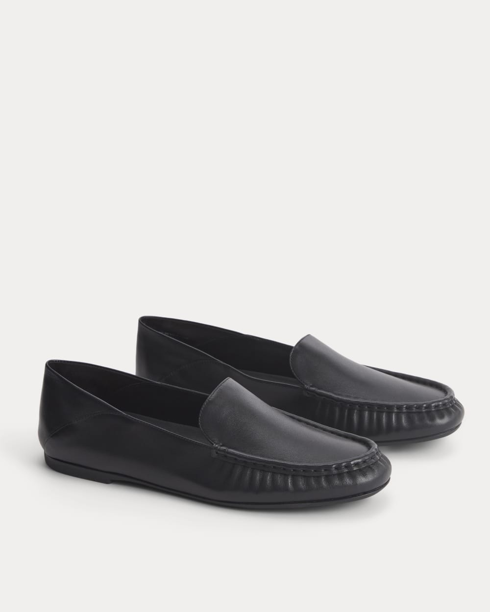 Leather Day Driver Loafer | Black