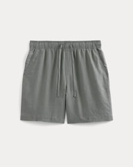 Linen Easy Short | Agave Green