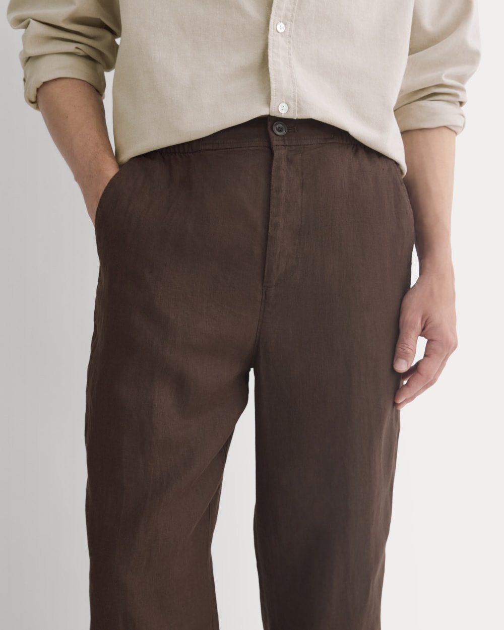 Linen Easy Pant 2.0 | Coffee Bean
