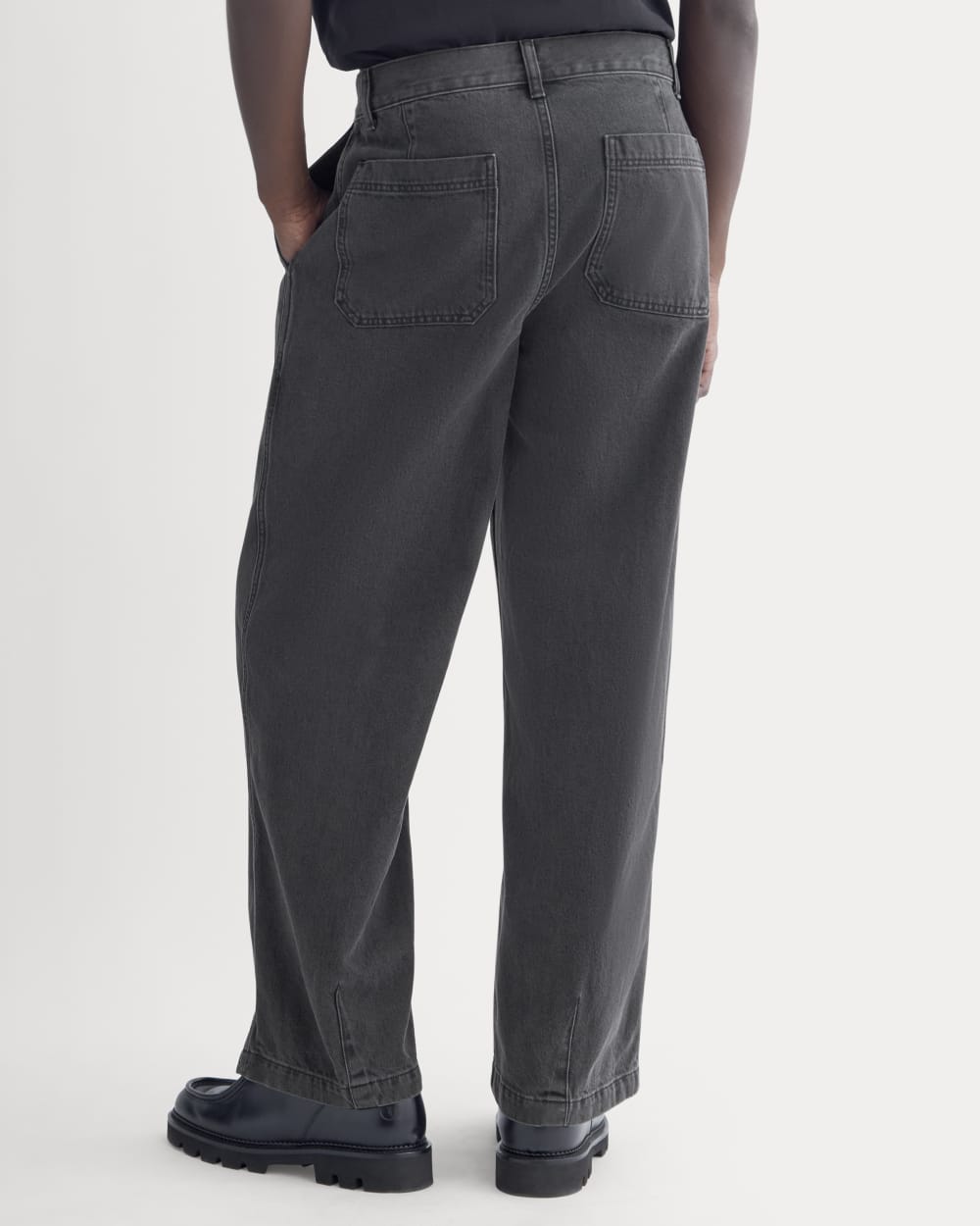 Baggy Rigid Jean | Washed Black | 32"