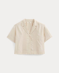 Cotton Gauze Resort Shirt | Birch