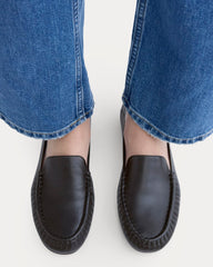 Leather Day Driver Loafer | Black