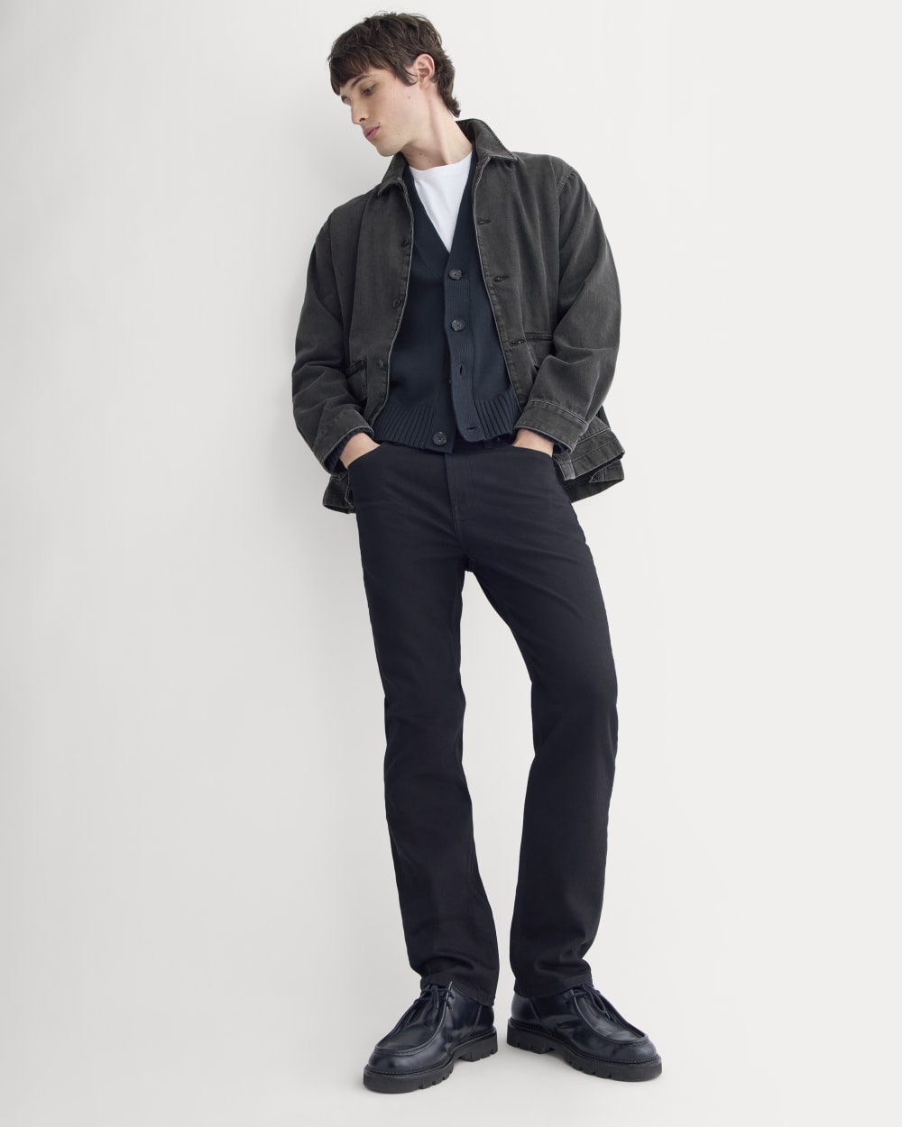 Comfort-Stretch Slim-Fit Jean | Black