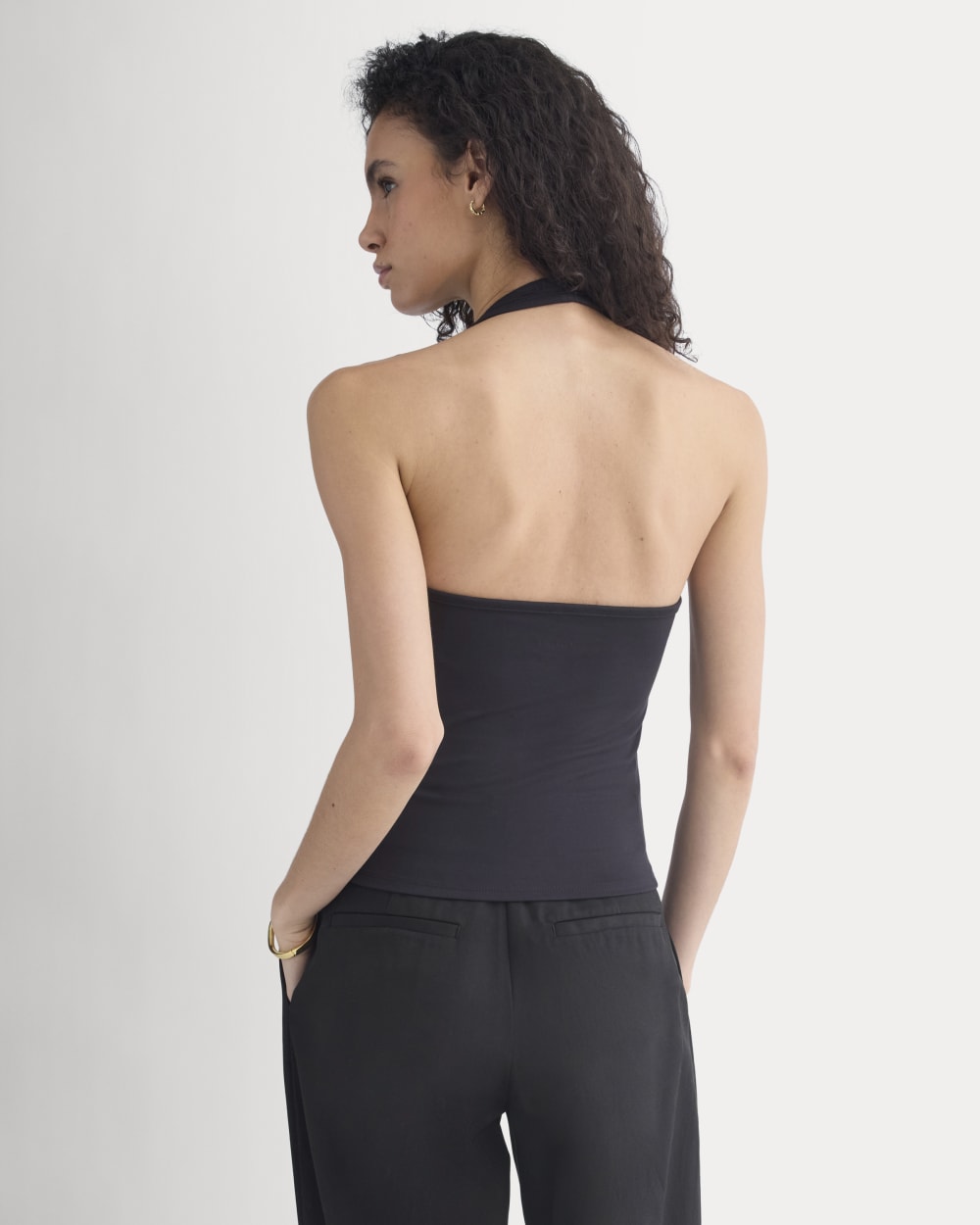 Halter Tank | Black