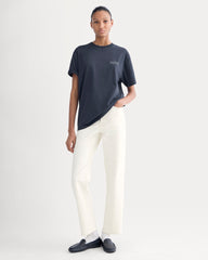 Everlane x Peace & Quiet Graphic Logo Tee | Navy