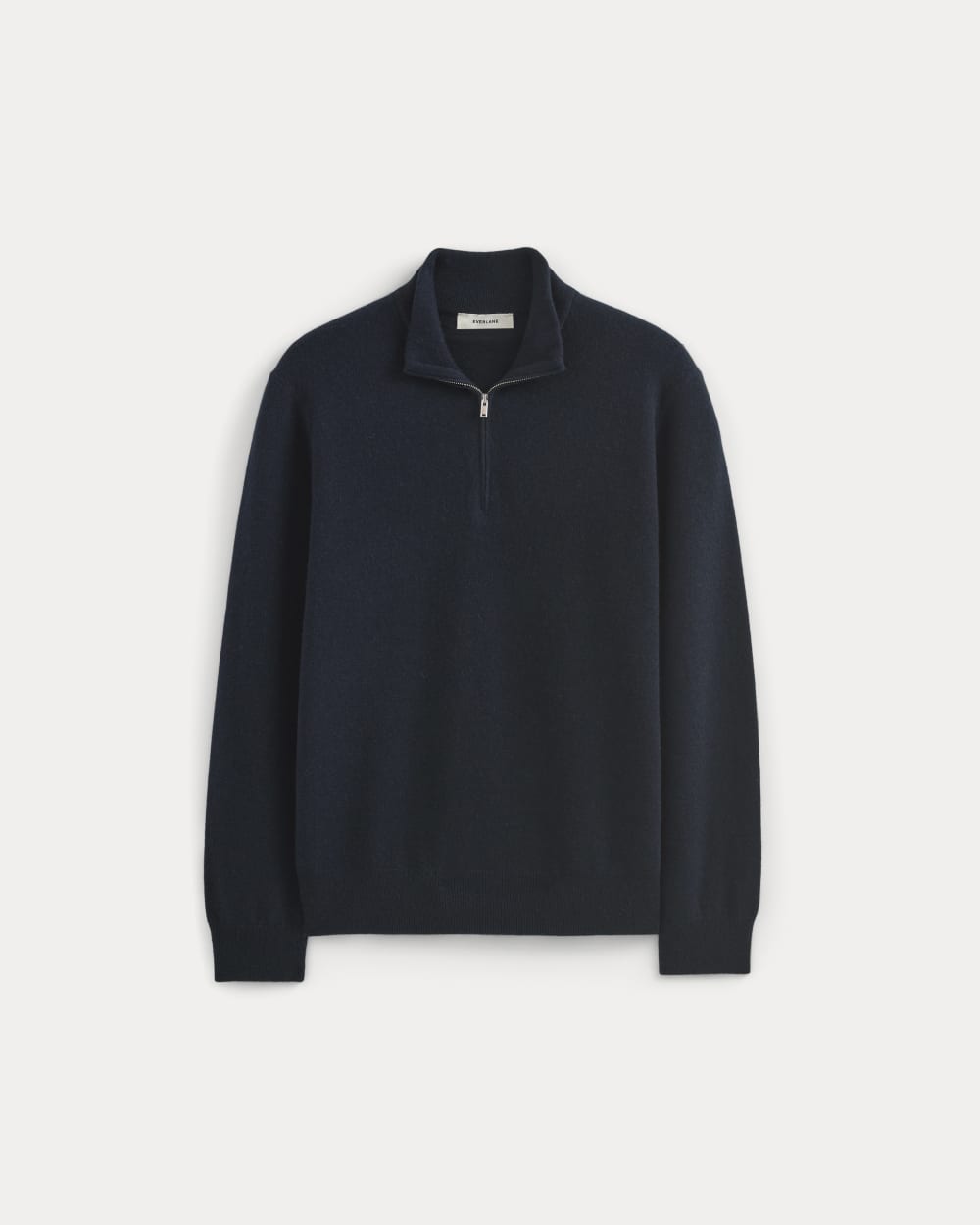 Cashmere Quarter Zip Sweater | Navy