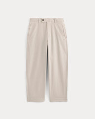 Cropped Slub Trouser | Peyote